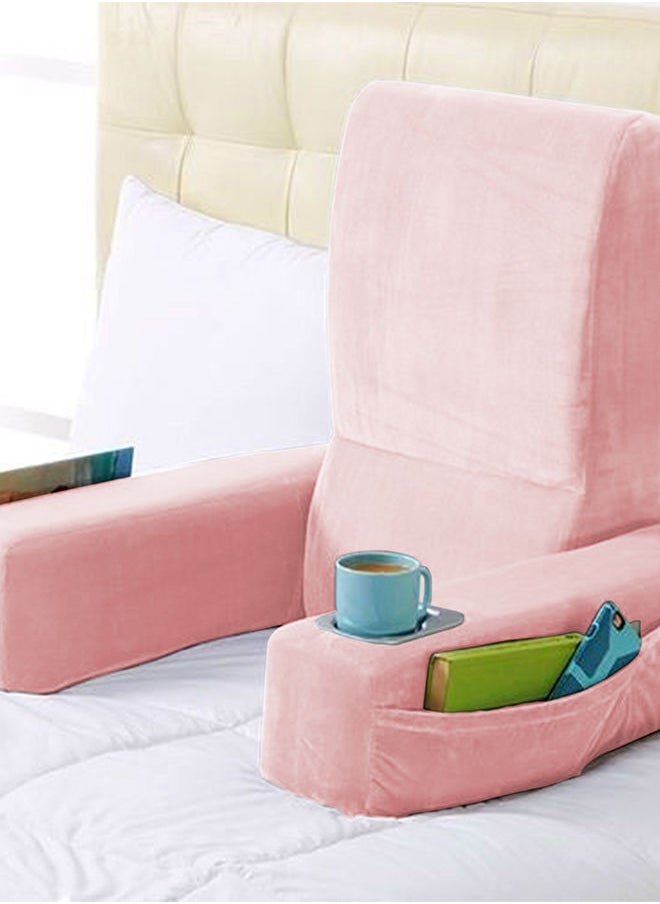 Velvet Foldable Bed Lounger - Light Pink - pzsku/ZBB4CF36B555C6709243AZ/45/_/1693311750/3da3a12d-d194-48ff-82c8-dc017e4d995d