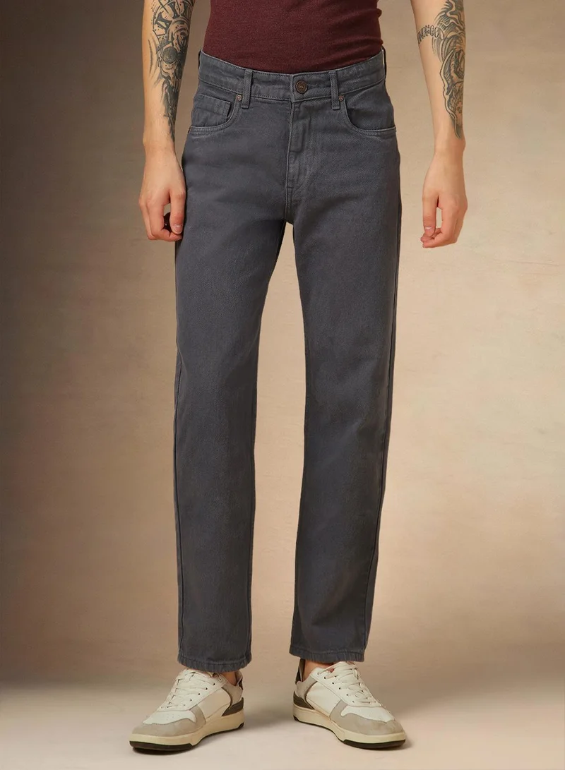 Dennis Lingo Grey Jeans For Men