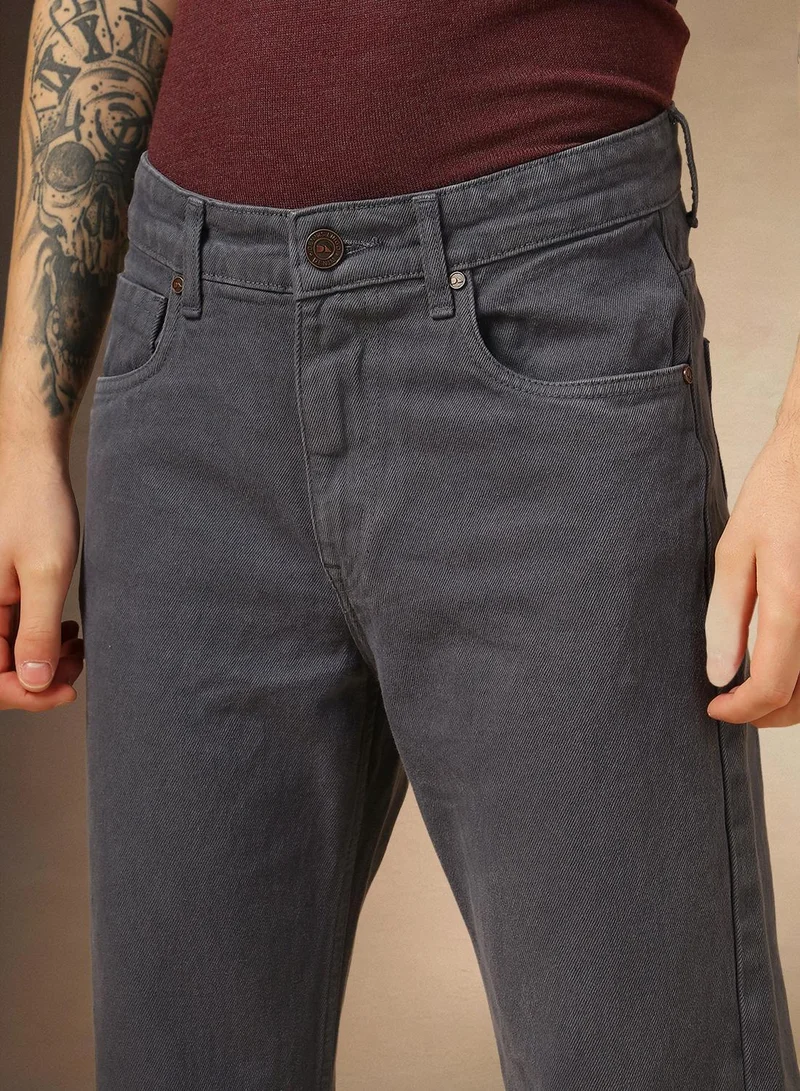Dennis Lingo Grey Jeans For Men