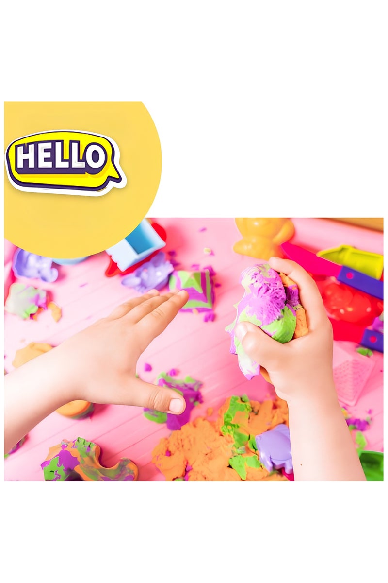 Hello Magic Sand Play Set - 3 Boxes 150g - Image 4