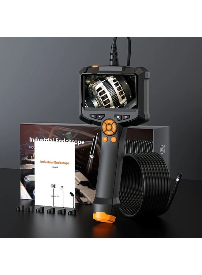 INSKAM 4 3 Inch IPS LCD Industrial Endoscope 8mm Dual Single Lens IP67 USB Rechargeable ABS Resin - Image 3