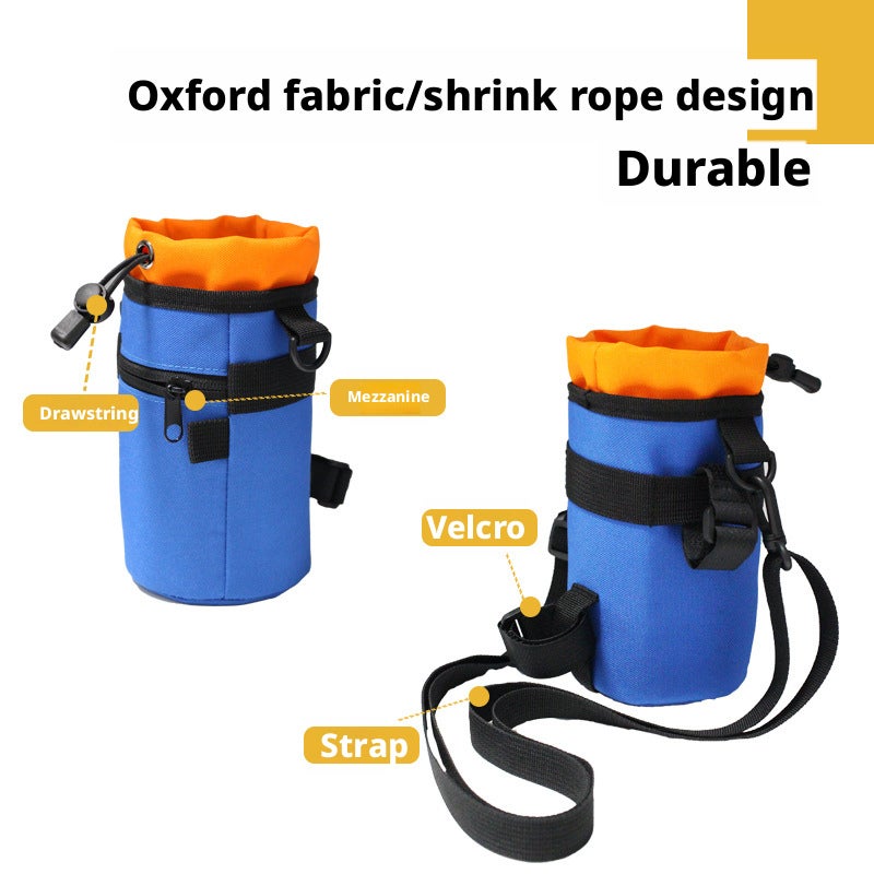 Bicycle Handlebar Bag Water Bottle Holder Pouch - Image 1