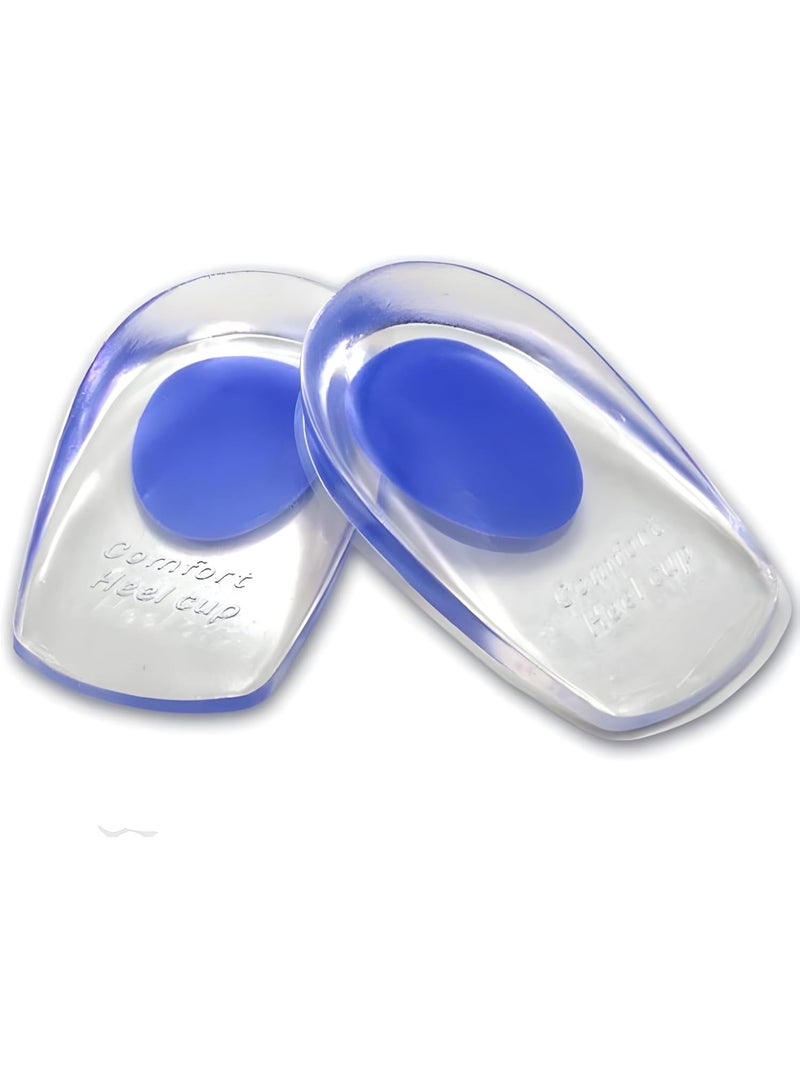كومفي زوج من واقي كعب طبي من السيليكون للأحذية - مضاد للصدمات وتسكين الألم، مناسب للارتداء اليومي والأنشطة الرياضية. - Image 4