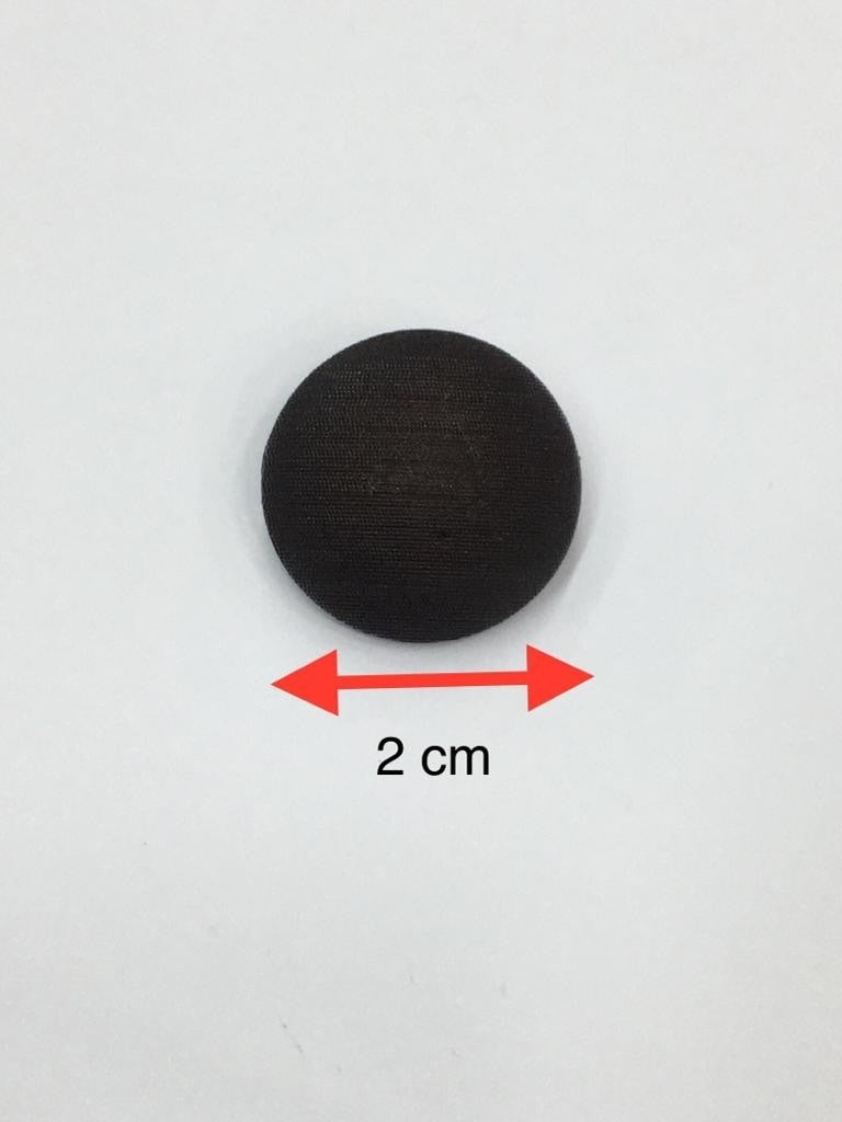 Karan Tuhafiye Karan Haberdashery Italian Matte Pearl Domed Model Jacket Cardigan Button Set 6 Piece Set Dark Brown - Image 3