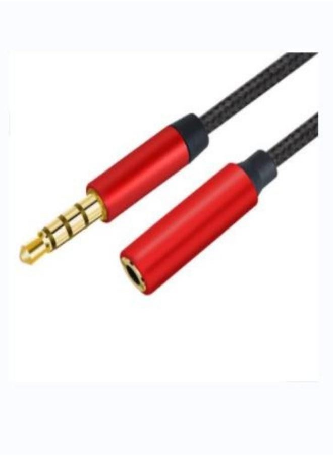 SONGFUL - Audio extension cable 3.5mm male and female connector audio cable 2m long - Image 1