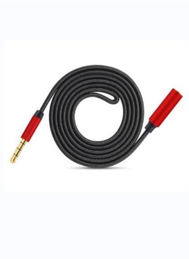 SONGFUL - Audio extension cable 3.5mm male and female connector audio cable 2m long - Image 1