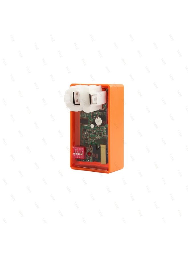 Red Orange Black GY6 DC Speed Limit Ignition Switch Motorcycle Electronic Ignition Computer With Adjustable Voltage 36V 3 Position Control Off On Neutral For Street Sport Bikes Durable Easy Installation - Image 1