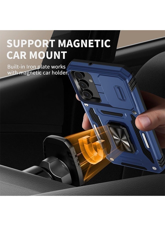 X-level Samsung Galaxy A15 4g/5g Case Cover, Full Body Protector Heavy Duty Dual Layer Military Grade Shockproof Protective Cover with Camera Len Protection Magnetic Ring Kickstand Mobile Phone Accessories - Image 4