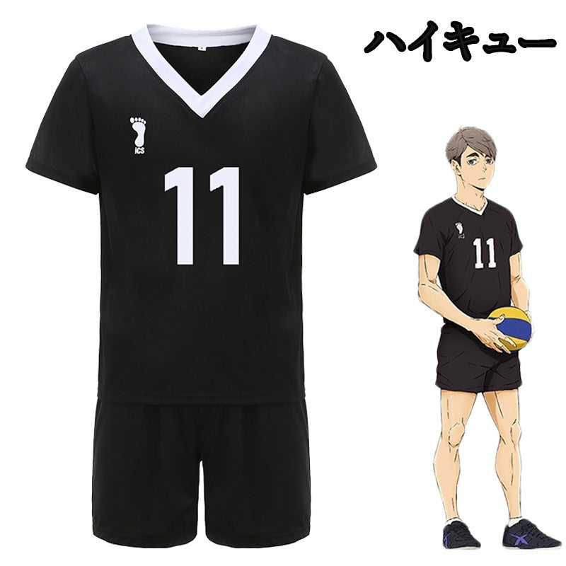 Volleyball Boy Cos Suit Dao Hayao High School Taro Gayao Gongyaji Cosplay Dao Miyazaki Full Member Team Uniform - Image 5