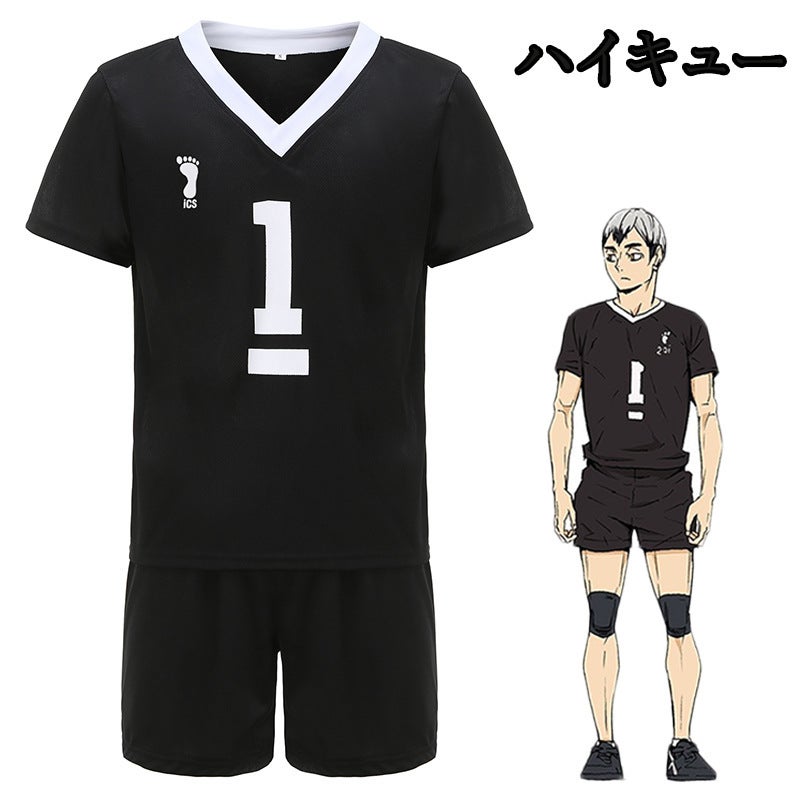 Volleyball Boy Cos Suit Dao Hayao High School Taro Gayao Gongyaji Cosplay Dao Miyazaki Full Member Team Uniform - Image 2