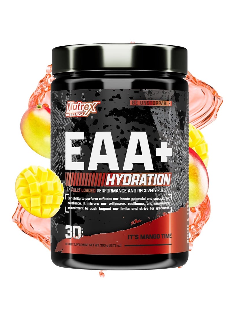 Nutrex Research EAA Hydration Powder It's Mango Time flavour  30 Serving 390 g  - Image 1