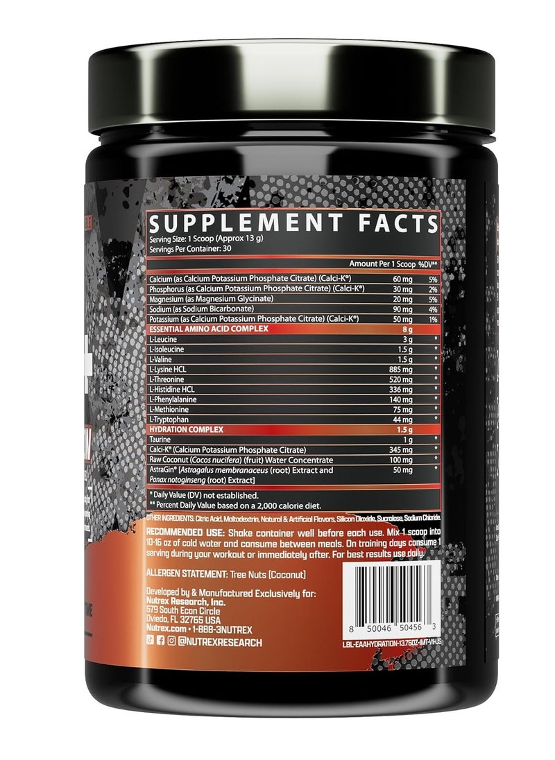 Nutrex Research EAA Hydration Powder It's Mango Time flavour  30 Serving 390 g  - Image 2