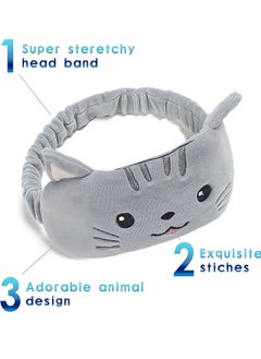 Arabest Travel Pillow for Kids and Adults, Cute Animal Memory Foam Neck Pillow with Soft Fleece Cover and Eye Mask Set, Airplane Pillow Travel Kit with Drawstring Organizer Bag, Machine Washable (Kitten)  - Image 5