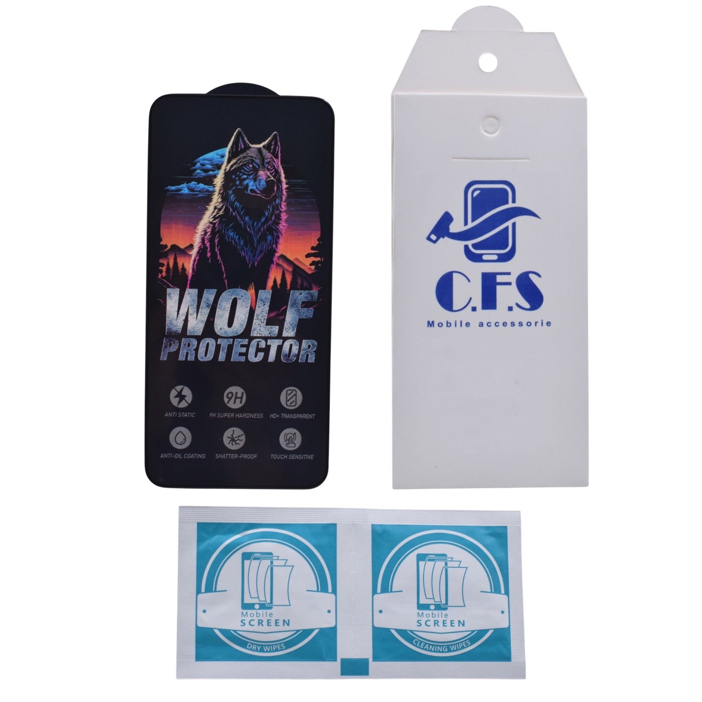 wolf Wolf Glass Screen Protector For Samsung Galaxy A35 ZBB4E0116184BC91F3E4BZ