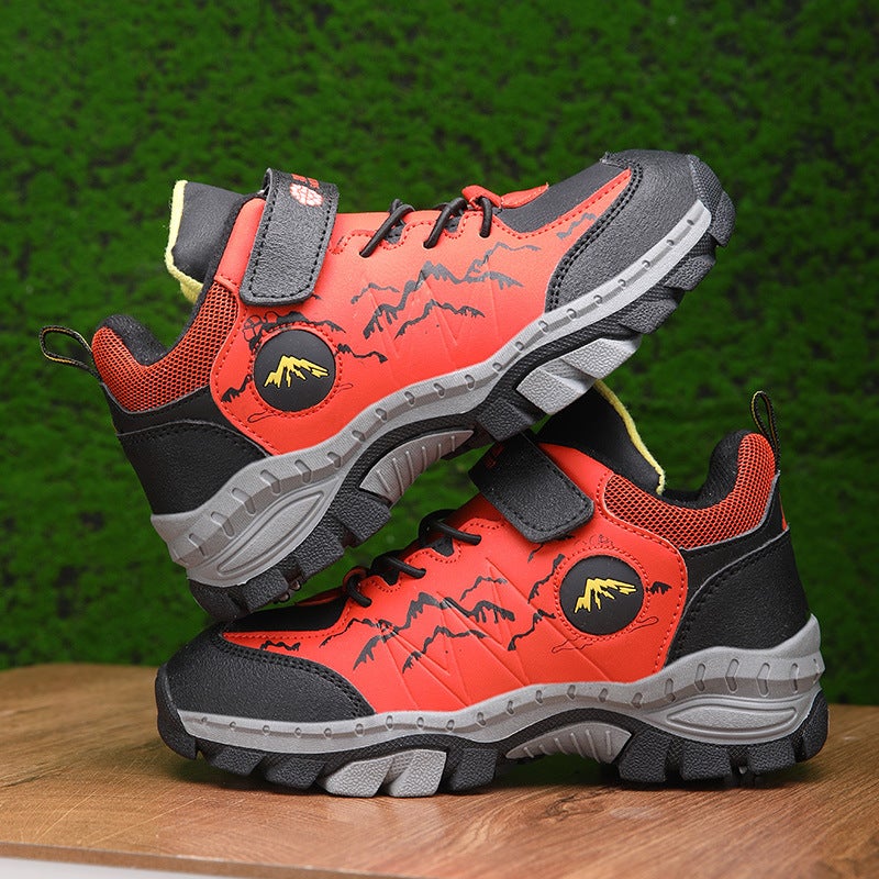 Children'S Waterproof Outdoor Hiking Shoes For Boys And Girls, Outdoor Velvet Sports Shoes, Children'S Shoes, - Image 4