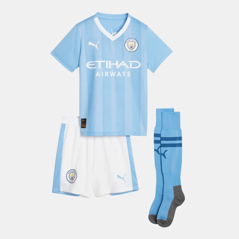 PUMA Kids' Manchester City Home Mini Set - 2023/24