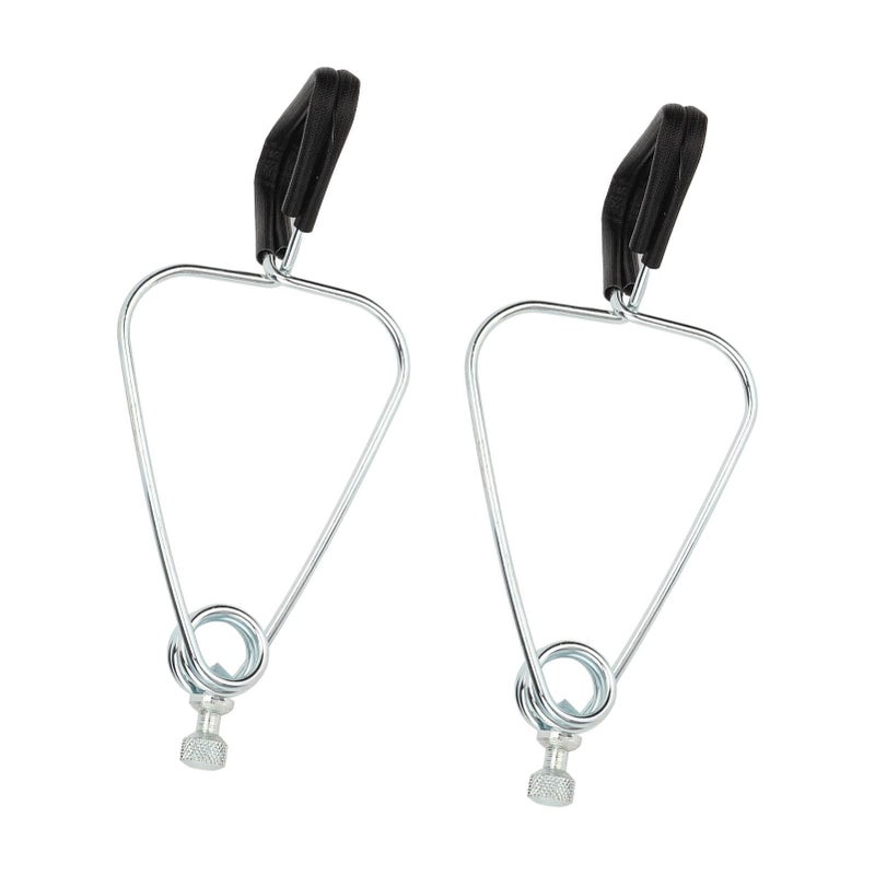 2 Iron Reptile Lamp Holders Set Clamp Stand Dome Light Fixture - Image 4