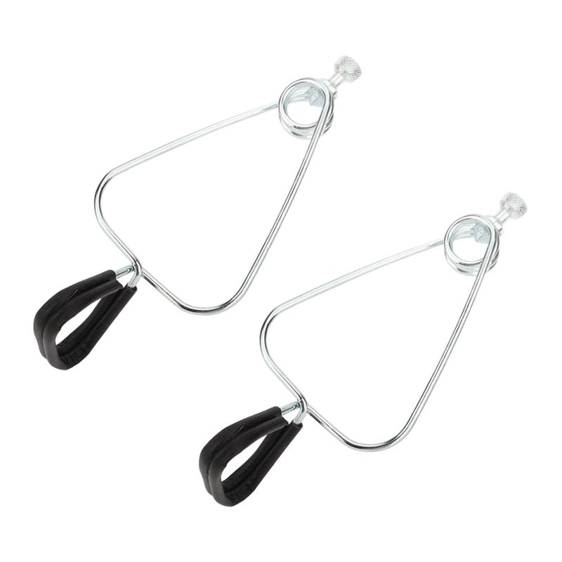 2 Iron Reptile Lamp Holders Set Clamp Stand Dome Light Fixture - Image 5