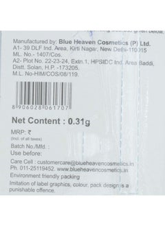 Blue Heaven Soft Kajal Eye Liner With Sharpener 0.31G  - Image 4