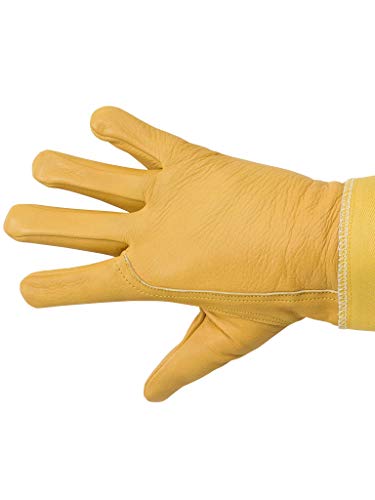 Humble Bee 113 Cowhide Beekeeping Gloves with Reinforced Cuffs - Image 2