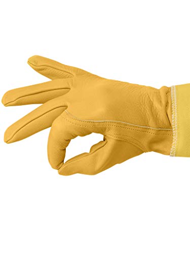Humble Bee 113 Cowhide Beekeeping Gloves with Reinforced Cuffs - Image 3