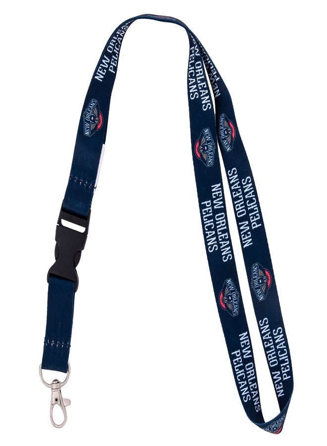 Desert Cactus New Orleans Pelicans Lanyard Keychain Detachable NBA Breakaway Snap Buckle National Basketball Association Car Keys ID Badge Holder (Lanyard 3) - Image 1