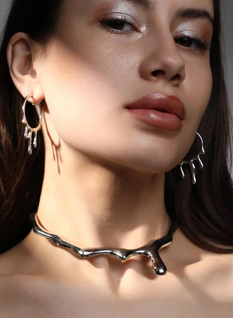 SOHI Drip Artificial Jewellery Set