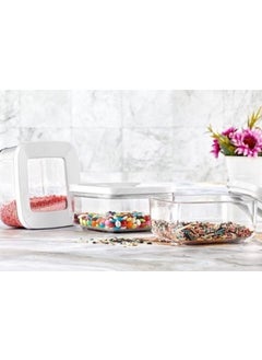 vip ahmet Vacuum Square Storage Container 250 ml 3 Boxes 9 pcs  - Image 1