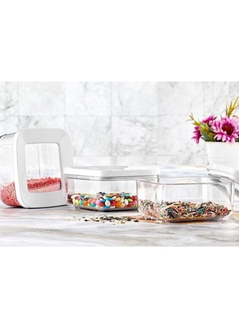 vip ahmet - Vacuum Square Storage Container 250 ml 3 Boxes 9 pcs - Image 1