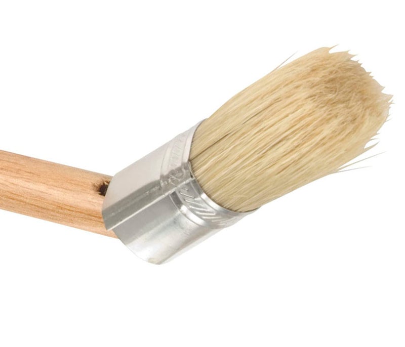 Steelman Euro Lube Angled Applicator Brush with Stiff Bristles for Paste-Style Tire Mounting Lubricants, Angled to Fit Between The Tire Bead and Rim (96517) - Image 3