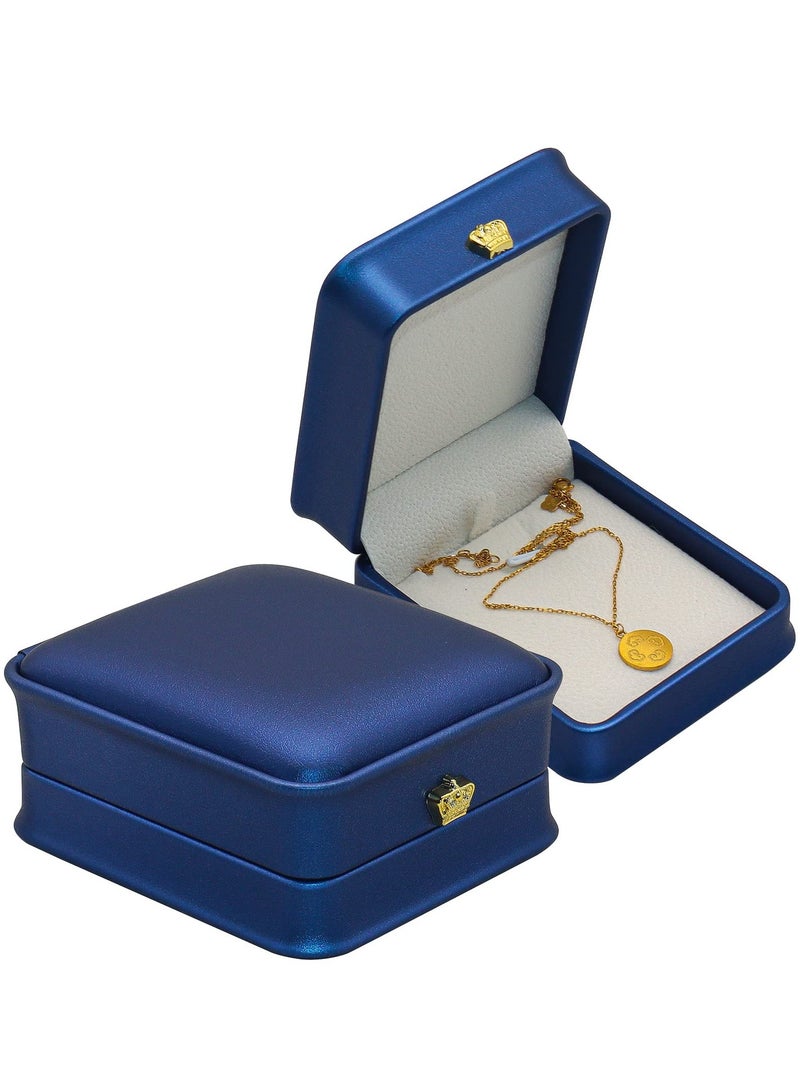 KASTWAVE Necklace Pendant Box Jewelry Storage Display Case Gift Boxes for Wedding Romantic Proposal Engagement Birthday Valentine's Day Gift - Image 1