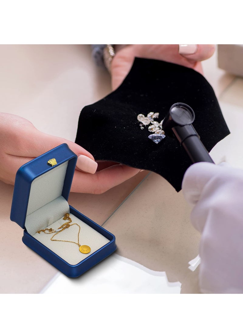 KASTWAVE Necklace Pendant Box Jewelry Storage Display Case Gift Boxes for Wedding Romantic Proposal Engagement Birthday Valentine's Day Gift - Image 2