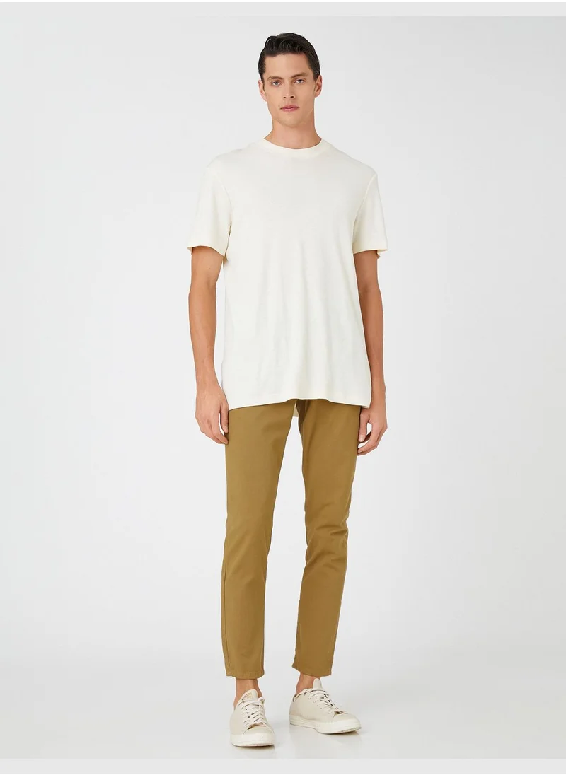 كوتون Basic Chino Trousers