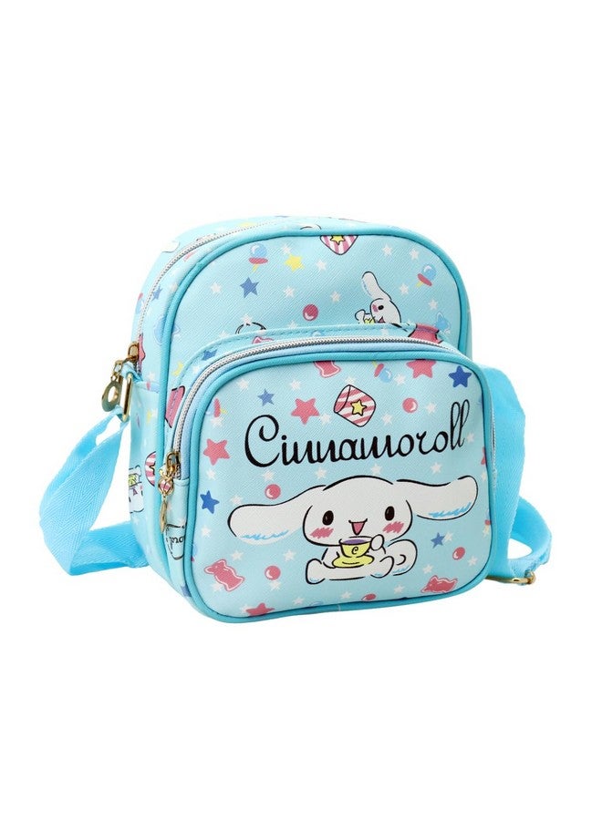 PALAY ¬Æ Cinnamoroll Crossbody Bag for Girls Kawaii Cinnamoroll Shoulder Bag Small PU Sling Bag with Removable Shoulder Strap Crossbody Bag Christmas Gift for Girls Birdthday Gift, 18x10x20cm, Blue - Image 1