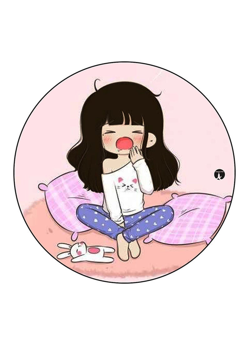 RKN Girl Printed Fridge Magnet  Multicolour - Image 2