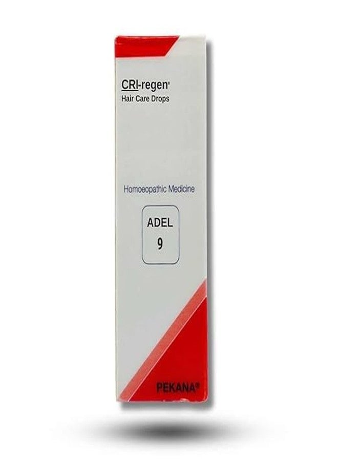 PVR MEDITECH ADEL No. 9 CRI-regen Homoeopathic Hair Care Drops for Hair Fall, Dandruff & Scalp Health | German Quality - 20 ml - Image 2