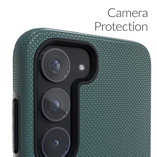 Crave Dual Guard for Samsung Galaxy S23 Case, Shockproof Protection Dual Layer Case for Samsung Galaxy S23 - Forest Green - Image 3