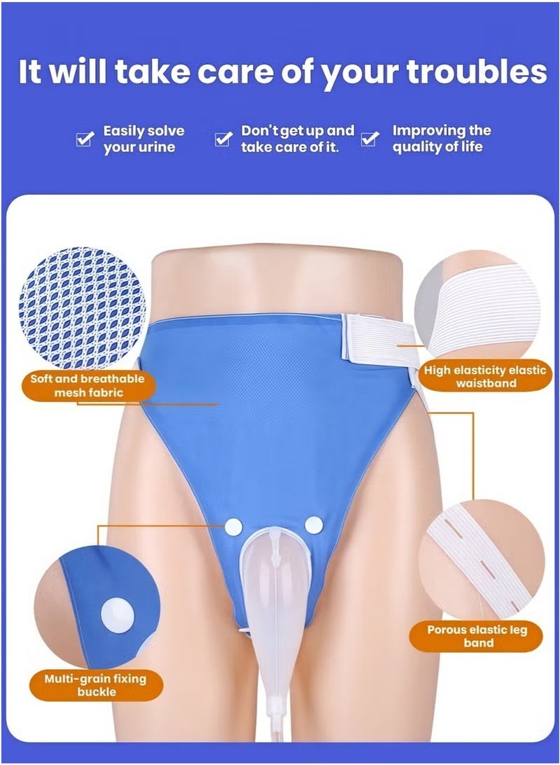 Reusable Silicone Female Urine Collector with Portable Wearable Urinary Drainage Bag System – Washable Urinal Device for Women, Elderly, Bedridden or Incontinence Use - Image 4