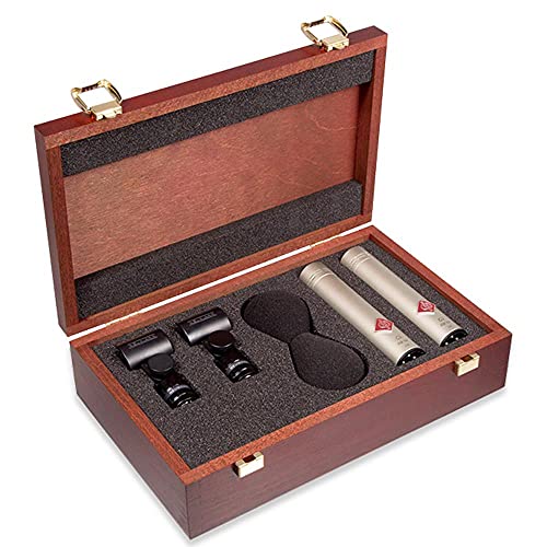 Neumann KM 184 Stereo Set Small-diaphragm Cardioid Microphone Pair - Nickel - Image 1