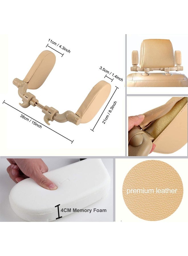 Heapany Car Headrest Pillow, Head Support Neck Pillows, Roadpal Adjustable Sleeping Headrest for Kids Adults Travel - Image 5
