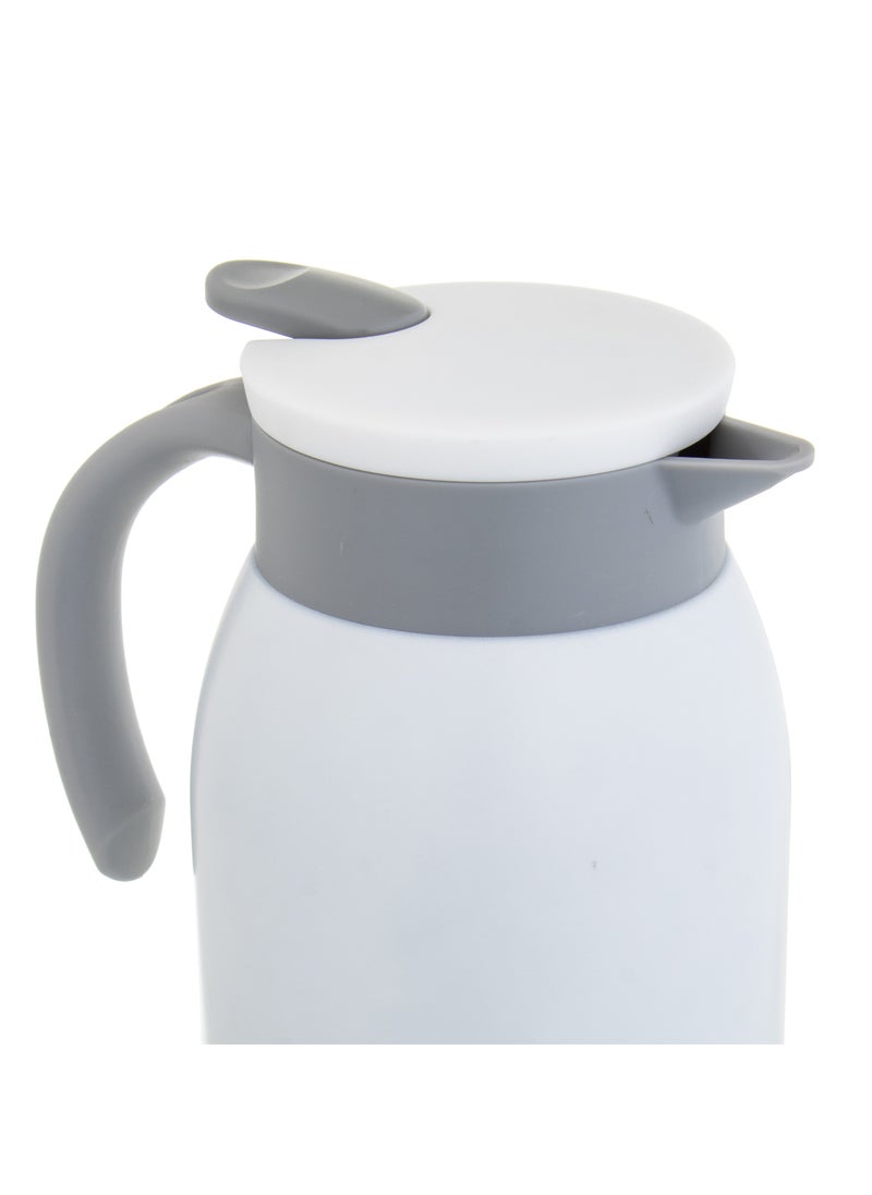 Hic - steel thermos for Tea and Coffee 900 ml white color - Image 1