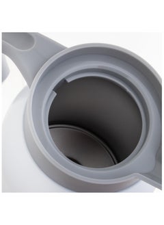 Hic steel thermos for Tea and Coffee 900 ml white color  - Image 2