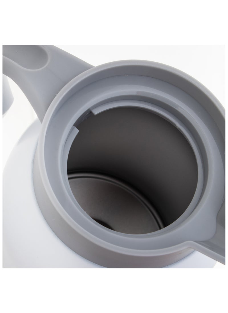 Hic - steel thermos for Tea and Coffee 900 ml white color - Image 1