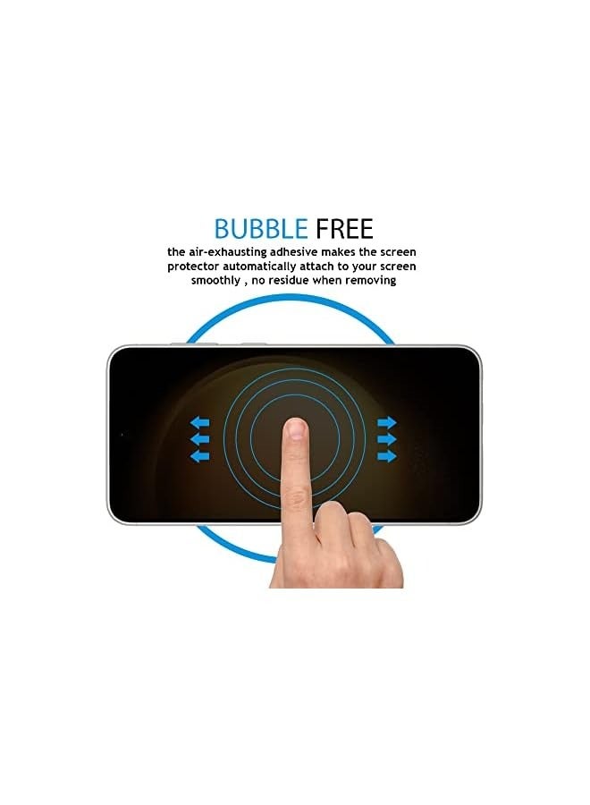 PROMASS Privacy Screen protector compatible with Galaxy S23+ / Galaxy S23 Plus Screen Protector Tempered Glass [HD Full Coverage][Easy Installation][Scratch Resistant][9H Hardness] - Image 4