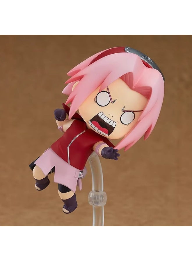 general Naruto Haruno Sakura Movable Replacement Face Doll Model Decoration Desktop Decoration Toy Gift for family and friends - Image 4