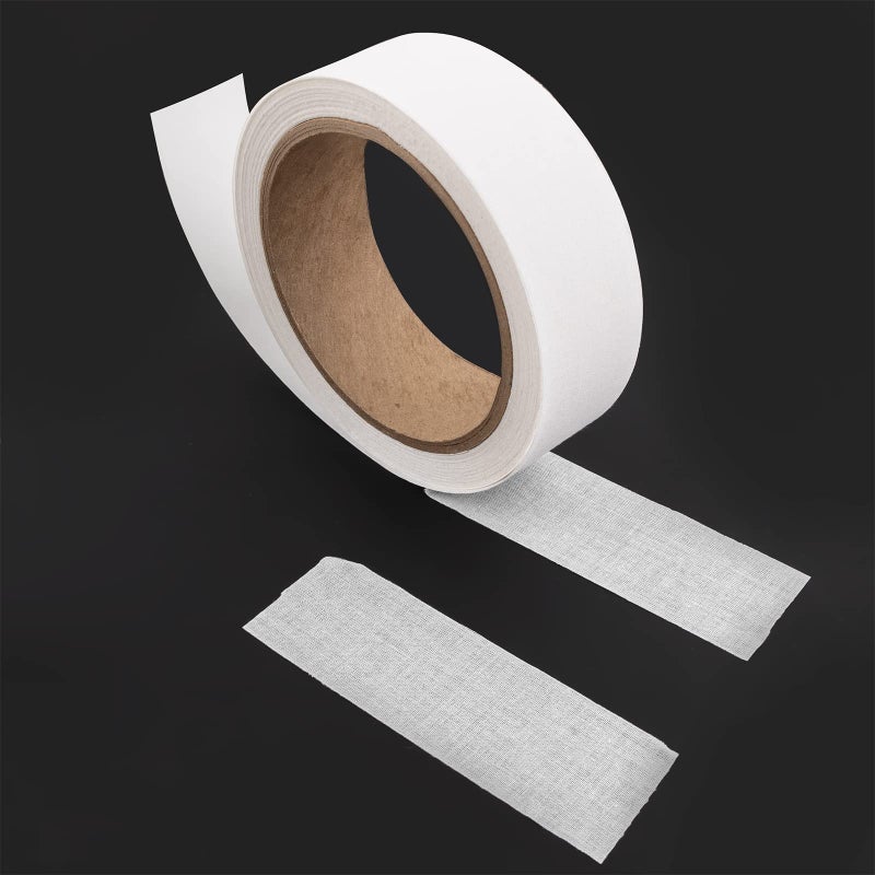 Lineco Self-Adhesive Linen Hinging Tape, 1.25 Inch x 35 Feet, Neutral pH Acrylic Adhesive, Acid-Free, Hinging Artwork, White - Image 4