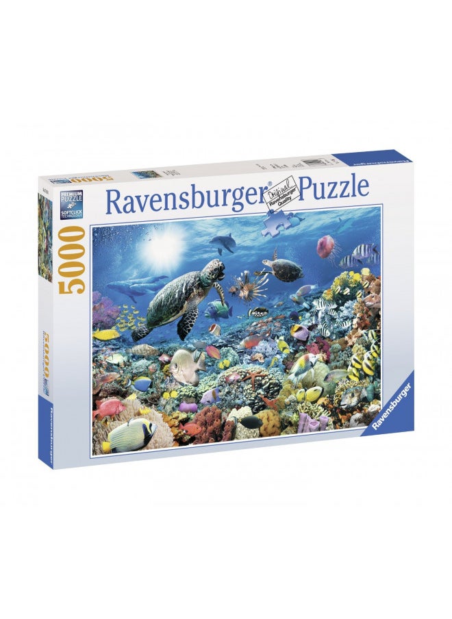 Ravensburger Beneath The Sea 5000 Piece Jigsaw Puzzle for Adults - 17426 - Handcrafted Tooling, Durable Blueboard, Every Piece Fits Together Perfectly - pzsku/ZBB4FD0C4D643116C1EBBZ/45/_/1732281803/c28f3198-3c2b-4080-b950-f58c8c000a5d