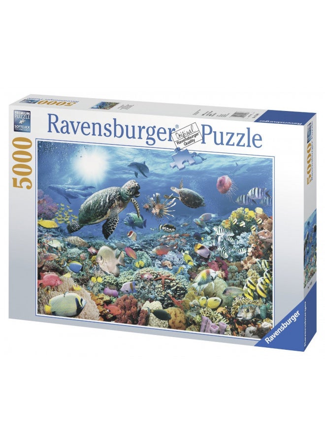 Ravensburger Beneath The Sea 5000 Piece Jigsaw Puzzle for Adults - 17426 - Handcrafted Tooling, Durable Blueboard, Every Piece Fits Together Perfectly - pzsku/ZBB4FD0C4D643116C1EBBZ/45/_/1732281871/da6e106c-a727-40d1-a676-92c03d30bbc6