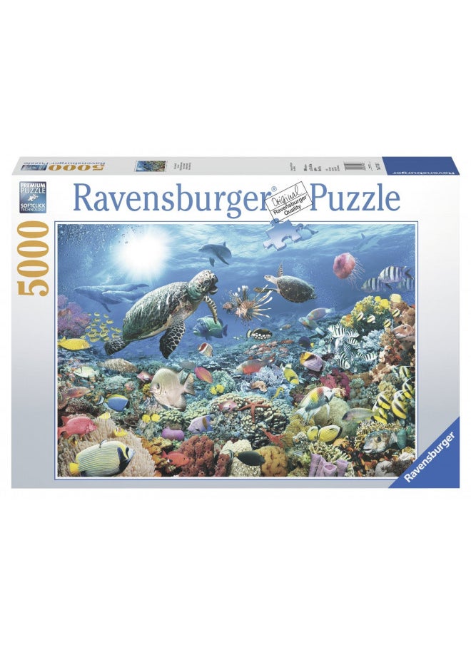 Ravensburger Beneath The Sea 5000 Piece Jigsaw Puzzle for Adults - 17426 - Handcrafted Tooling, Durable Blueboard, Every Piece Fits Together Perfectly - pzsku/ZBB4FD0C4D643116C1EBBZ/45/_/1732281899/3c3657cf-71e8-4f31-a498-f1678081a45e