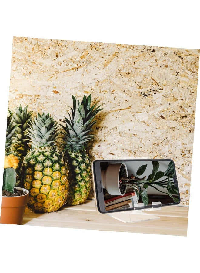 TPGP 4Pcs Transparent Phone Holder Desktop Phone Stand - Image 2